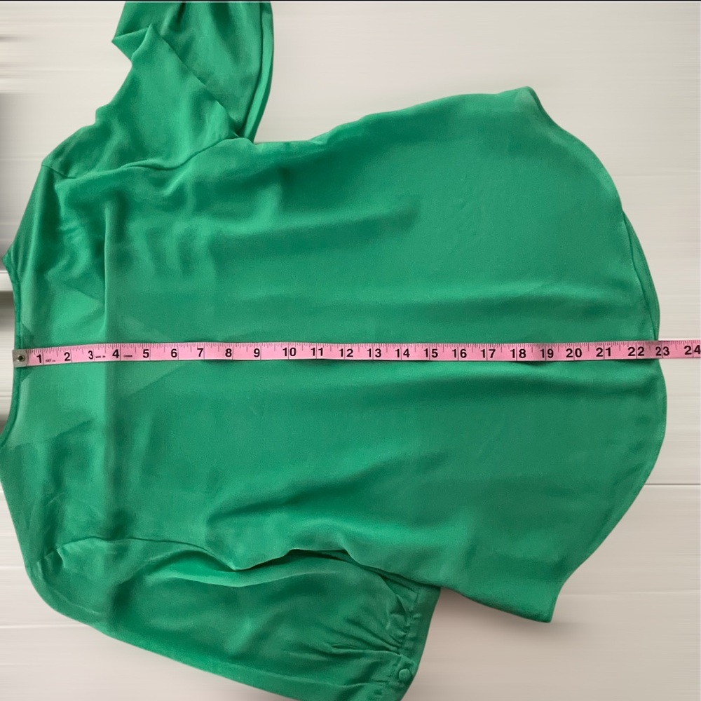 Naked Zebra Green Women's Top/Blouse - Picture 9 of 11